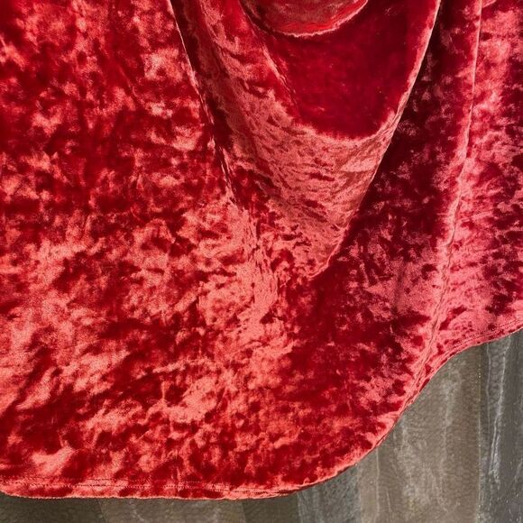 Torrid Red Velvet Cowl Neck Camisole Tank Top, 2X 18/20 NWT - Picture 5 of 10